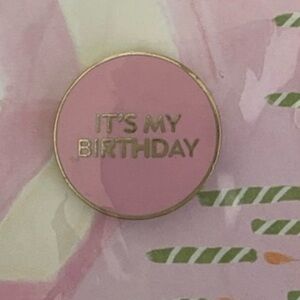 Kate Spade Pink Happy Birthday 🎈 pin